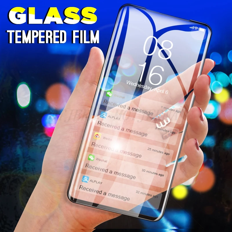 9H полное защитное закаленное стекло для Xiaomi Mi 9 Lite 9T Pro CC9 E Защитная пленка экрана SE