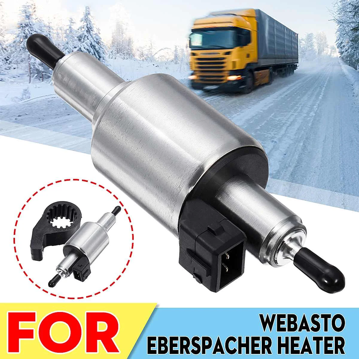 

12V Electric Oil Fuel Pump Replacement for Car Diesels Parking For 2KW 5KW For Webasto Eberspacher