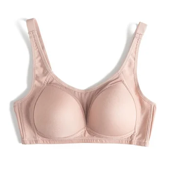 

Breathable Comfortable Underwear Large Size No Steel Ring Bras Thin Cup Sports Bra лифчик топ от пижамы
