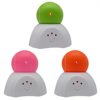 

Funny Cat Pet Toy Cat Toys LED Electric Tennis 3Modes Automatic Teaser Ball Interactive Cat Toy for puppy pet cat chihuahua