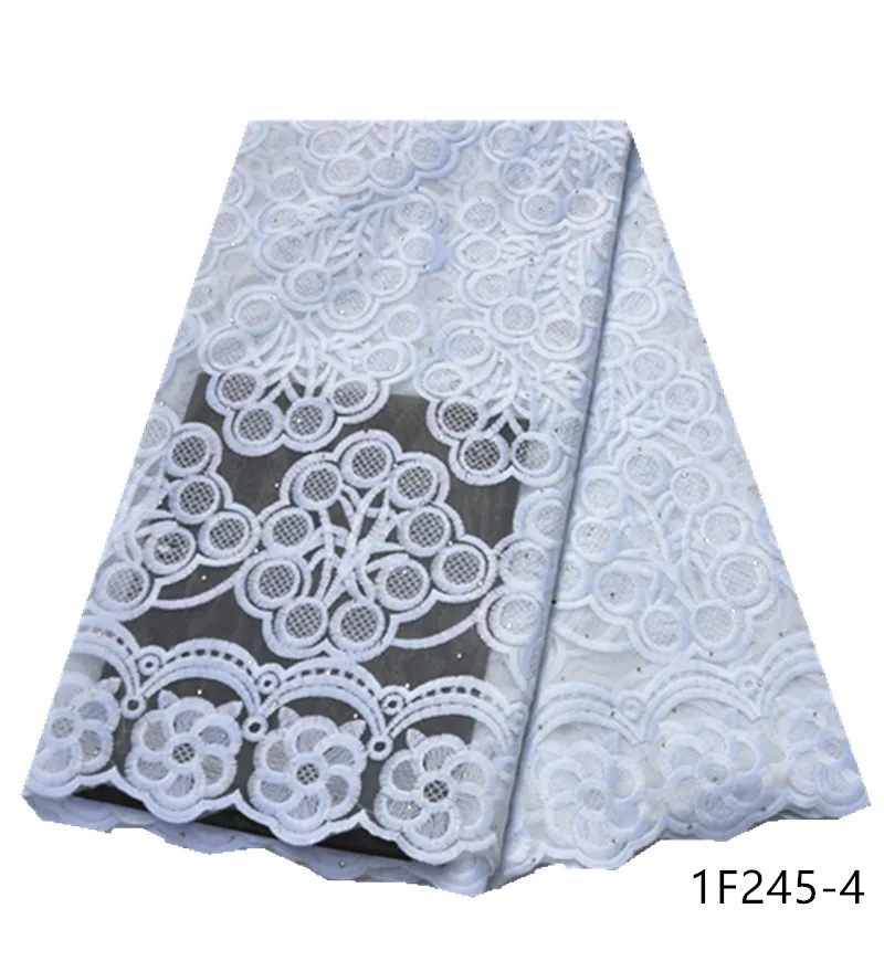 Ceny Afrykański tiul koronkowy materiał wysokiej jakości afrykański francuski z kryształkami koronkowy haft nigeryjski tiul francuski koronkowy na imprezę 1F245