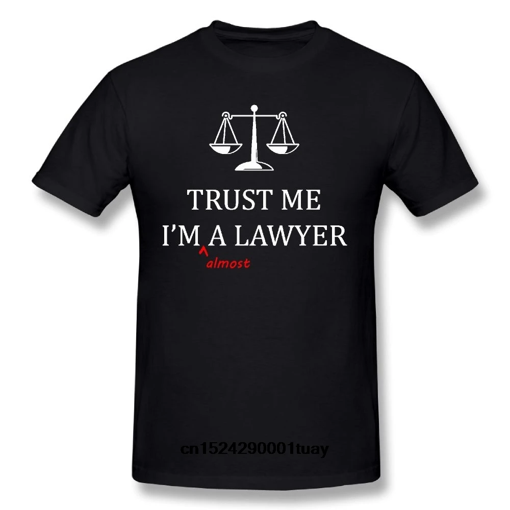 Funny Trust Me I'm Almost A Lawyer T-shirt for Adult Youth |