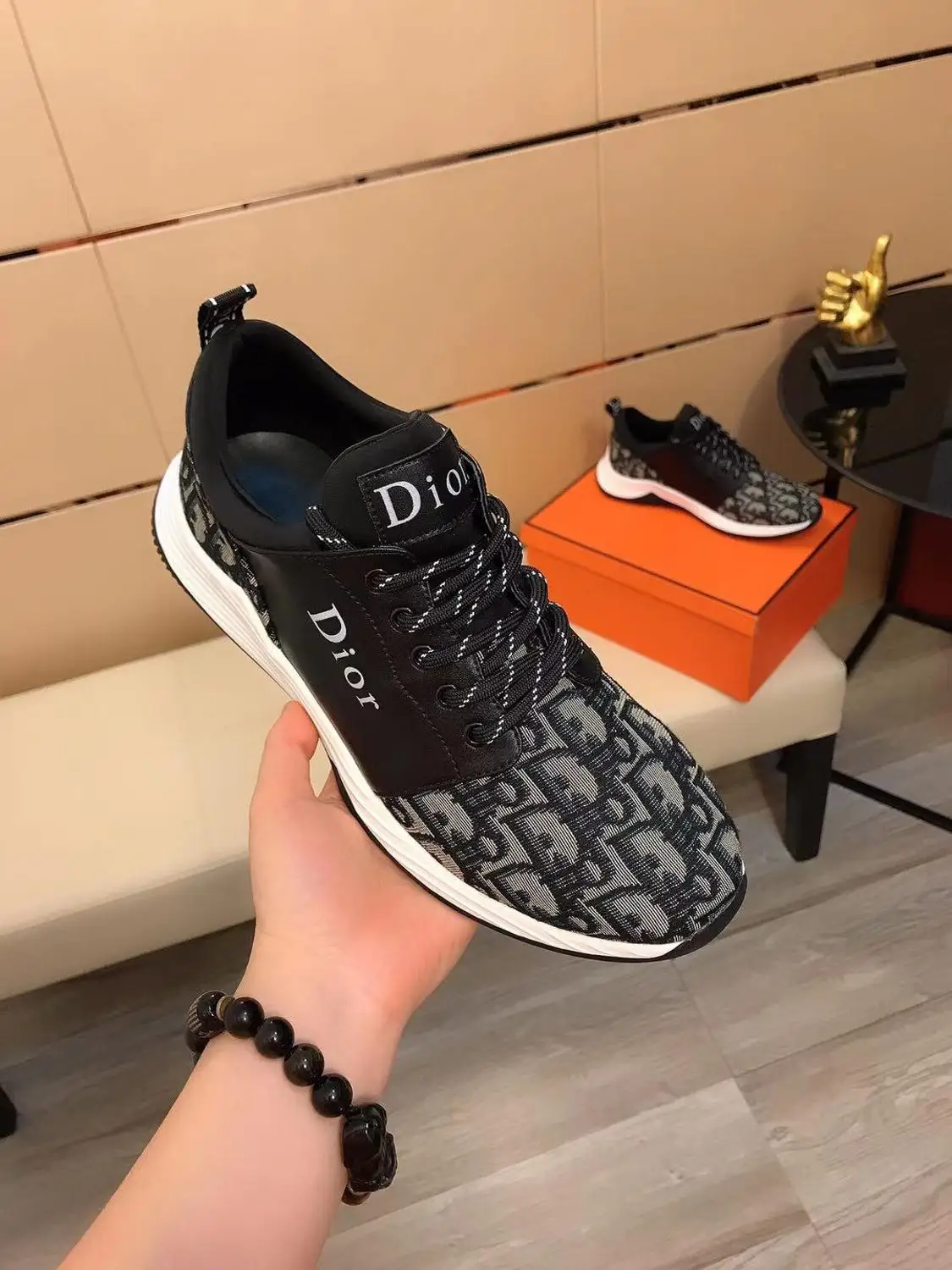 Кроссовки Christian Dior мужские/женские на платформе модная повседневная обувь