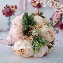 Искусственные Свадебные букеты для невесты кружева свадебные цветы Букеты Свадебные украшения SPH011