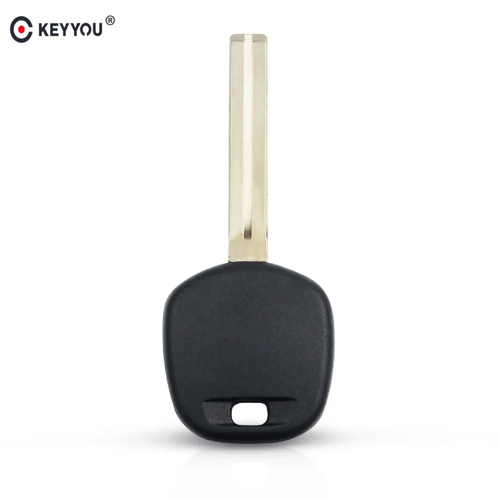 

KEYYOU Replacement Car Key Case Shell For Toyota For Lexus Transponder Key Shell TOY40(46mm) Long Blade No Chip New
