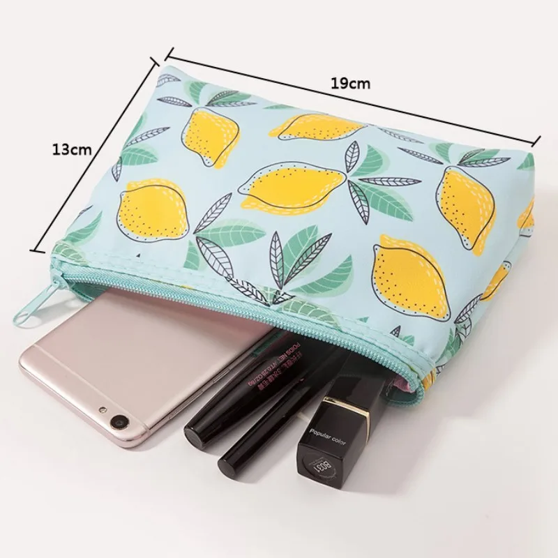 Сумка-Органайзер Женская Молодежная модная повседневная Милая многофункциональная мультяшная прозрачная двухкомпонентная Складная косметичка Bolso Mujer
