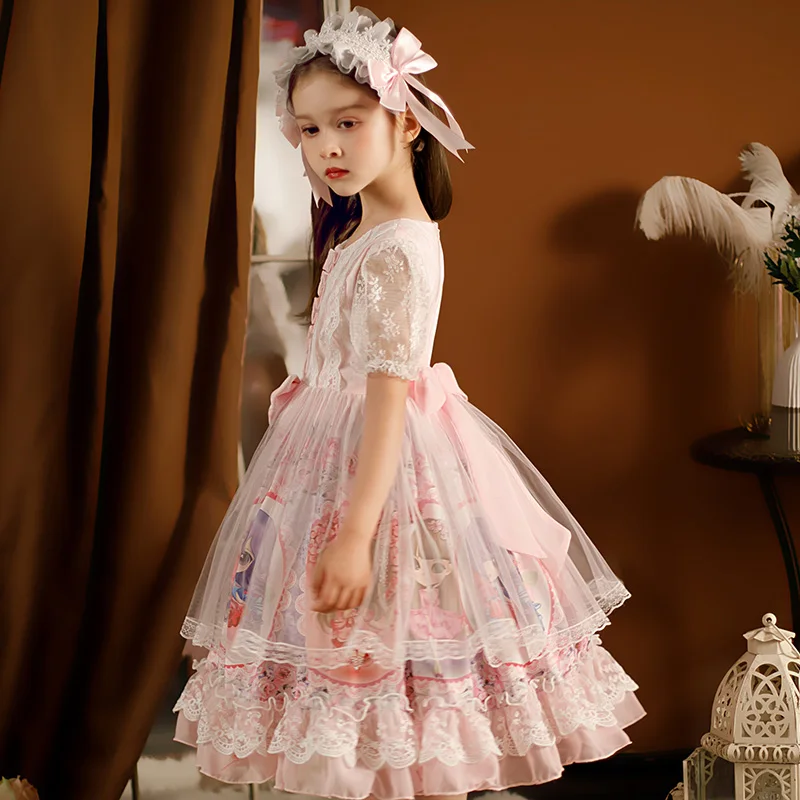 Vestido de Alça de Menina Suave Estilo Doce - Loja de Moda Kawaii