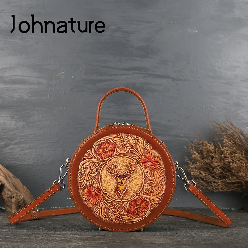 Винтажная Высококачественная женская сумка из натуральной кожи, ручная работа, новинка, сумки через плечо из воловьей кожи