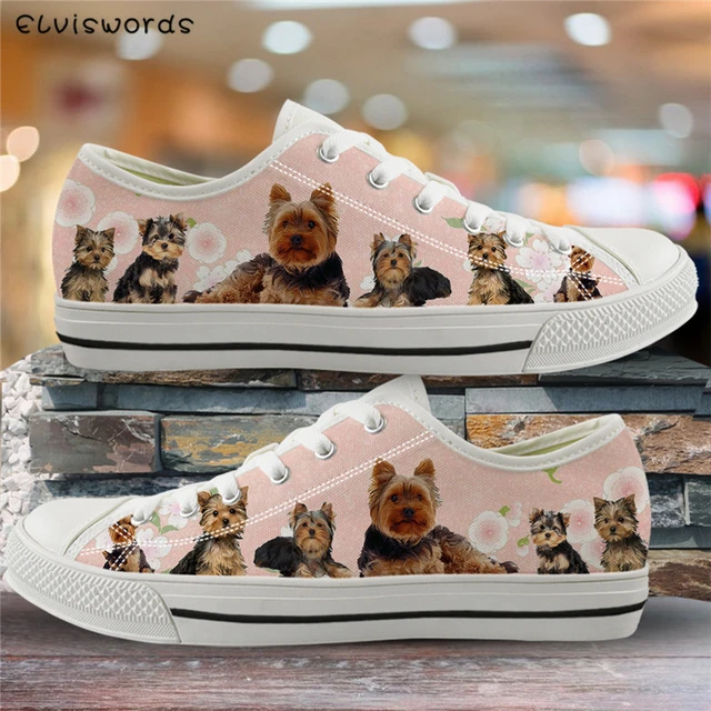 Yorkie print shoes Clearance