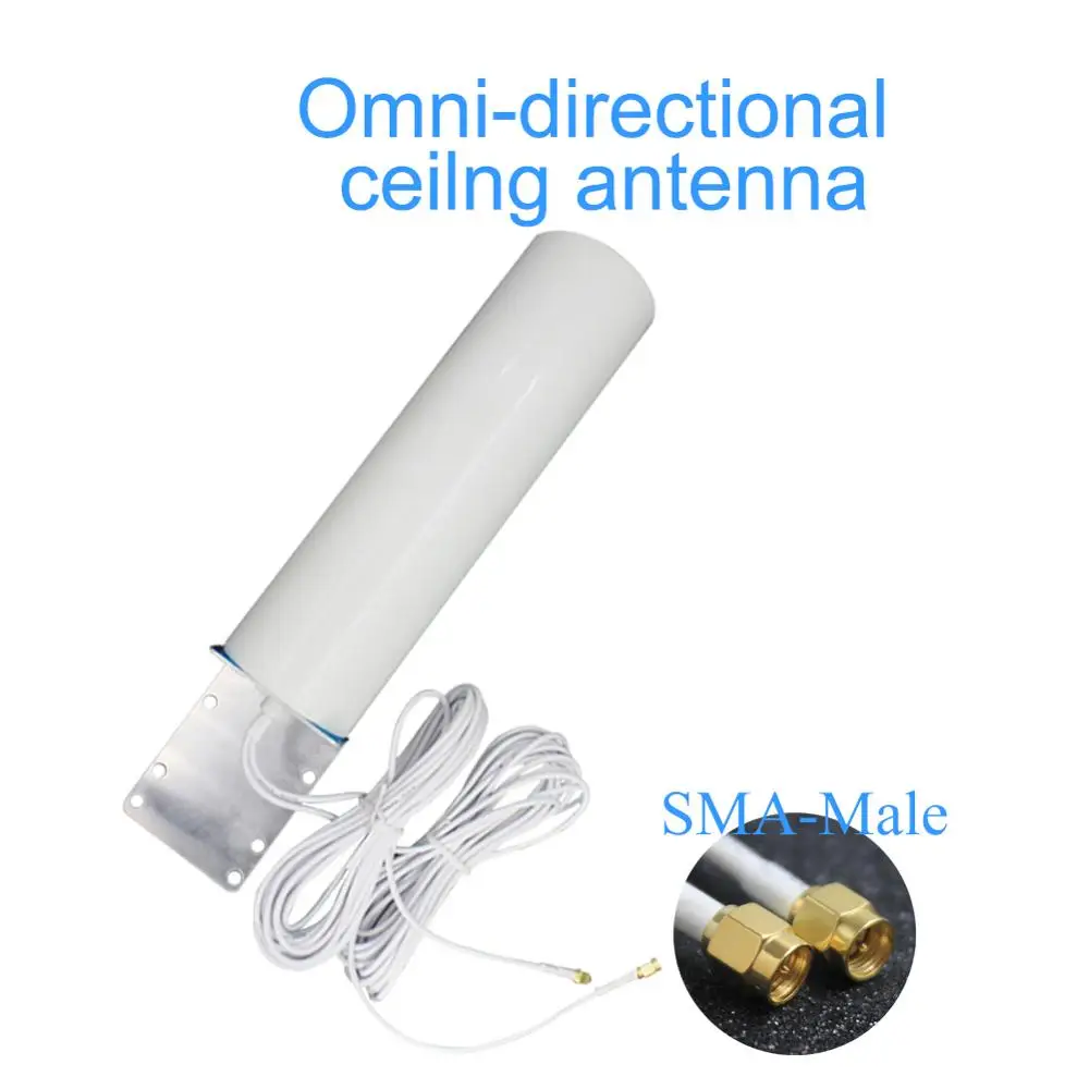 Антенна JX 4G LTE 3G внешняя антенна уличная с коннектором 5 м 10 Dual SlIder SMA Male для модема