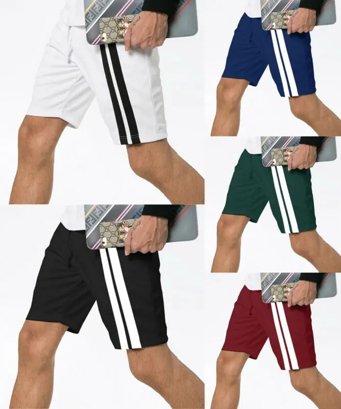 mens elasticated waist shorts uk