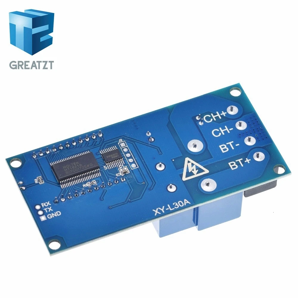 GREATZT DC 6-60 в 30A контроль зарядки аккумулятора модуль защиты платы зарядное устройство переключатель времени ЖК-дисплей XY-L30A