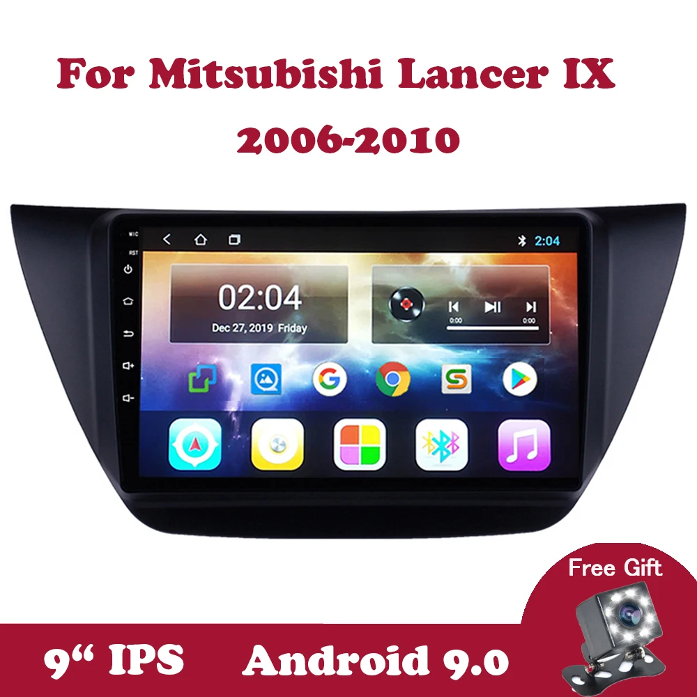 

Android 9 For MITSUBISHI LANCER IX 2010 -2016 Multimedia Stereo Player 9.0" IPS Touchscreen Autoradio Car Radio Wifi DVR DAB DVD