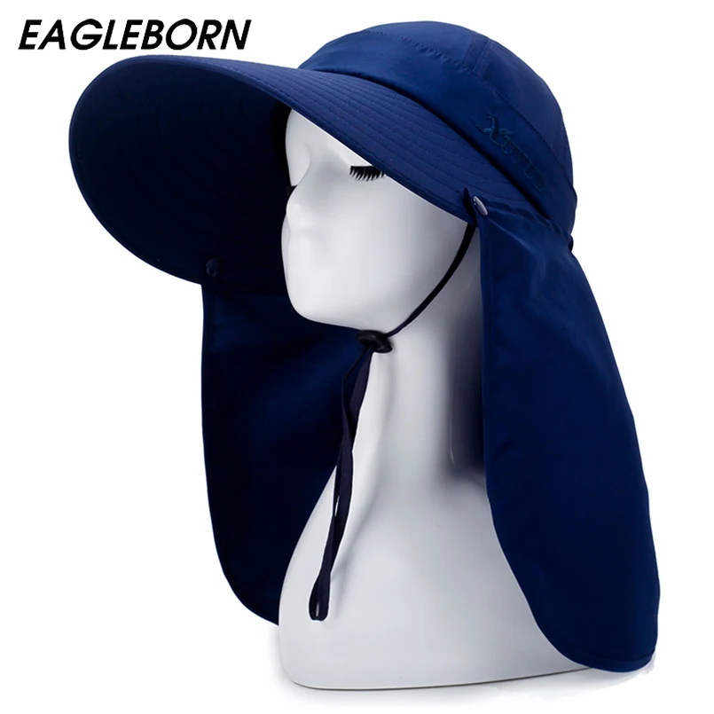 EAGLEBORN 2021 женские модные складная шляпа от солнца широкая с защитой ультрафиолета