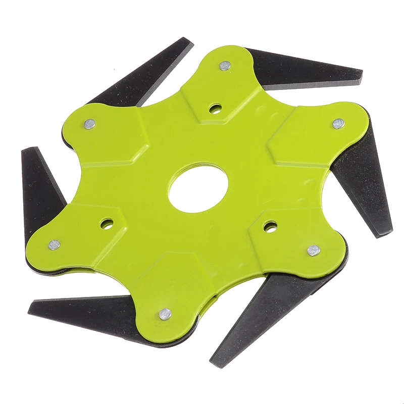 1pc Green Manganese Steel Blades Grass Trimmer Head For Lawn Mower Head Brush Cutter Tool Accessories 65Mn 1pc Green Manganese Steel Blades Grass Trimmer Head For Lawn Mower Head Brush Cutter Tool Accessories 65Mn
