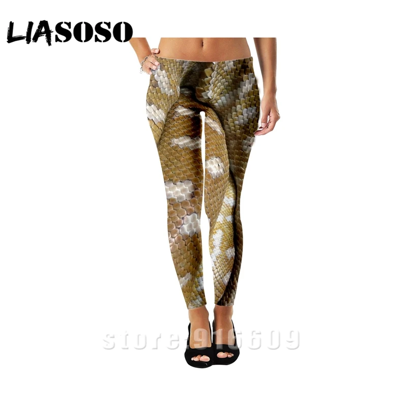 17 3d Print Men Women top full length paint sexy punk Beach Harajuku Snake skin Leggings fur Sweatpants Pants anime jogger trousers - Цвет: 17