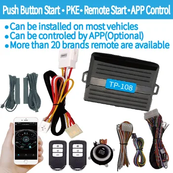 

Push start keyless entry Remote engine Start for Honda motor 4G or 2G smart phone APP control vehicle module is optional
