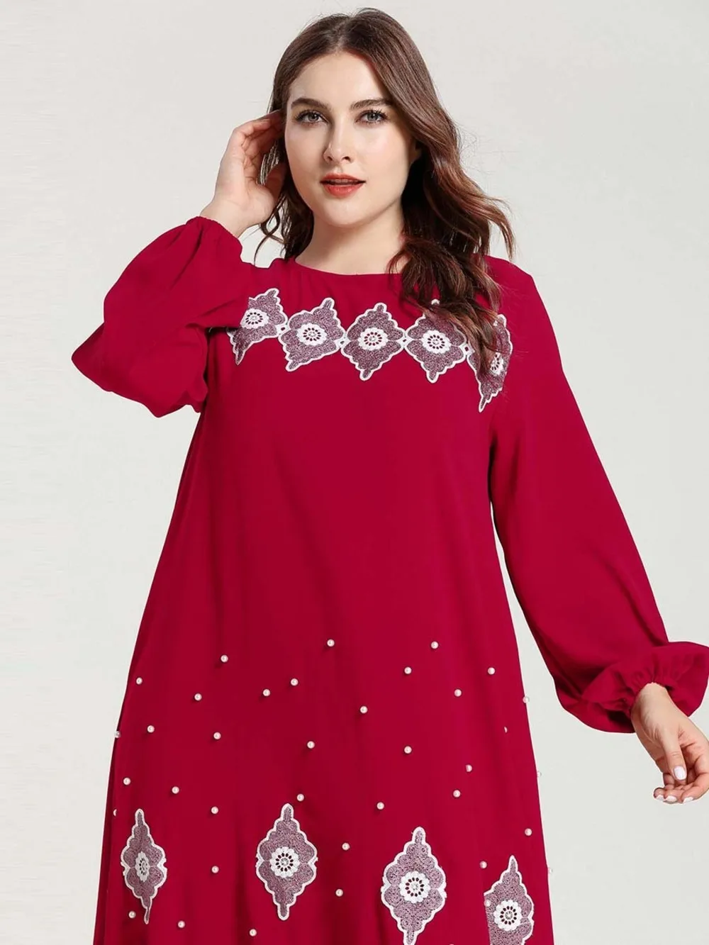 

New Elegant Moroccan Kaftan Evening Dress For Muslim Vestido Party
