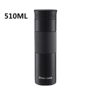 

Insulate Thermos Tea Mug with Strainer Thermo Mug Thermos with Filter Stainless Steel Travel Tumbler Thermos Hiking Tour HH50BW