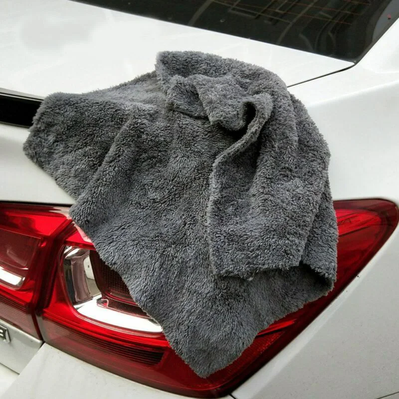 Микрофибра домашнее автомобильное Полотенце ультра мягкое супер абсорбирующее безкройное полотенце для мойки и сушки 40x40 см Новинка