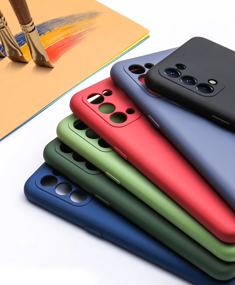Original Liquid Silicone Case For Samsung Galaxy S8 S9 Plus S10 S10e S20 FE Note 10 Ultra 10 Lite S21 Plus 8 9 Luxury So_voghion.com