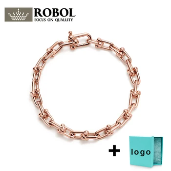 

SL TFB TTFF High-quality original 925 sterling silver series fashion large bracelet, suitable for women's parties Free shipping.