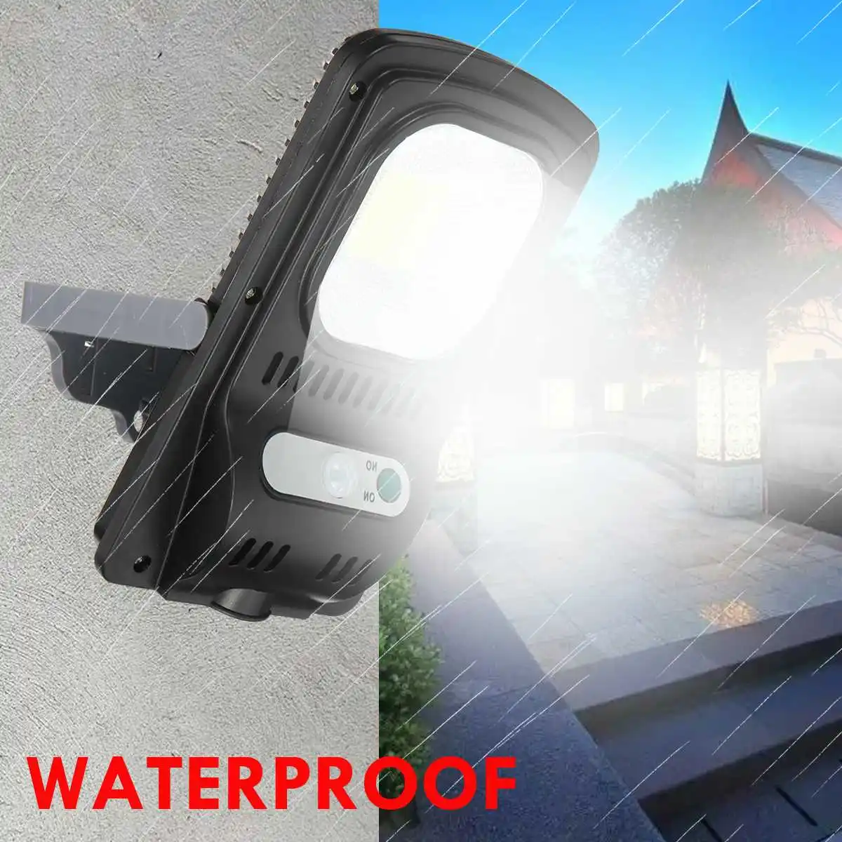 

Waterproof Solar Floodlight PIR Motion Sensor 12 Led Light Tent Lamp Portable Spotlight Outdoor Street Garden Light Wall Lamp
