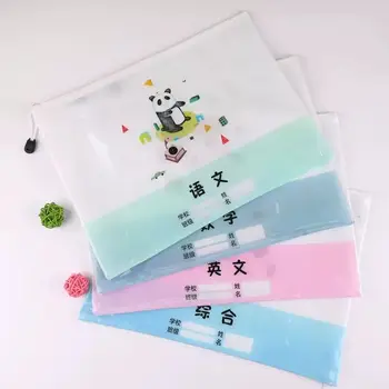 

Young STUDENT'S for Test Paper Storage Bag Information Subject Compartmental File Holder Canvas Thick Hand Tutorial Homework Boo