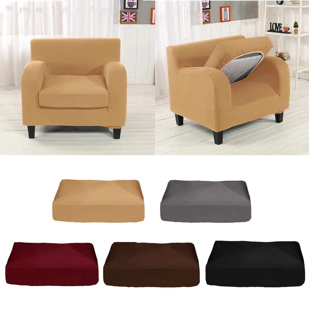 Jacquard Polyester Spandex Slipcover Sofa / Love Seat / Chair Cushions Cover
