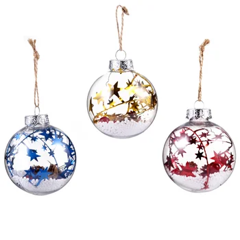 

3Pcs Christmas Ball Christmas Hanging Ball for Christmas Decor