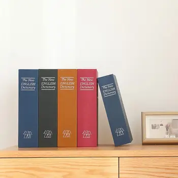 

Dictionary Diversion Secret Book Hidden Safe Box with Key Lock Jewelry Storage Tool