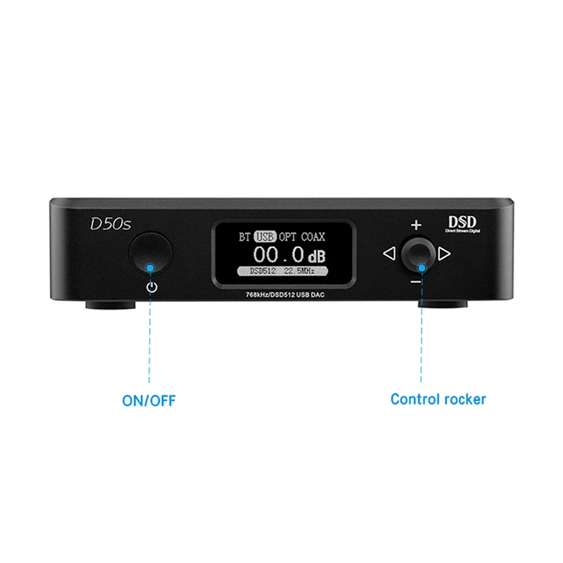 Topping D50S dac аудио усилитель hifi декодер es9038q2m dsd usb amp XMOS XU208 портативные