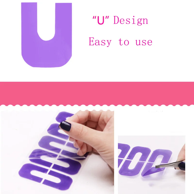 

10pcs/set U-shape Anti-overflow Nail Protector Nail Spill-proof Nail Polish Durable Manicure Tool Finger Cover Varnish Holder