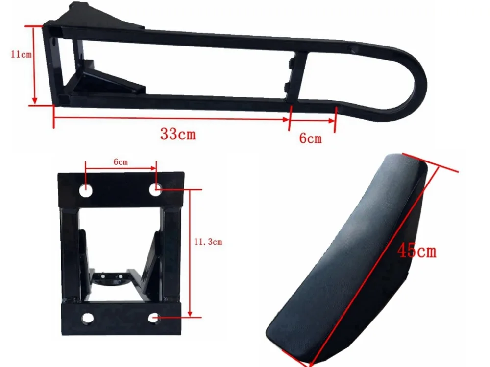 Selle De Vélo Électrique Imperméable - Noire, 52x21cm, Universelle (NEUF)