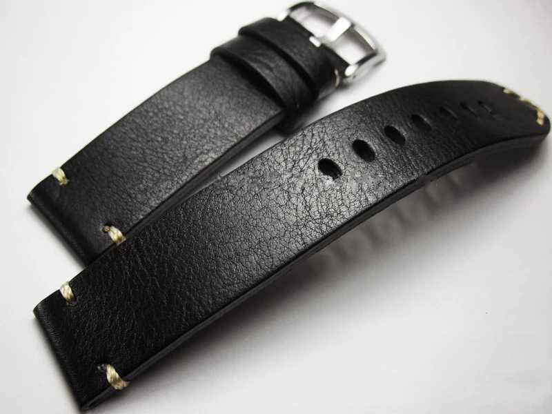 

Handmade Vintage Leather Strap Watch Band leather Watch Accessories Bracelet 18mm 19mm 20mm 22mm Fashion High quality Watchband