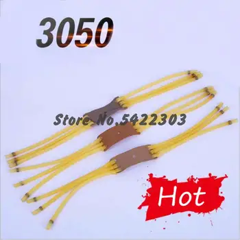 

3050 type 6 Strips Elastic Catapult Bow Slingshot Rubber Bands 5mm Outer 3mm Inner Hunting Rubber Band Cheap