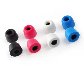 

2pcs/pair Eartips Earplug T400 Memory Foam Headphone Ear Pads Sponge Ear Cups In-Ear Earphone Earbuds Headset Bud Tips