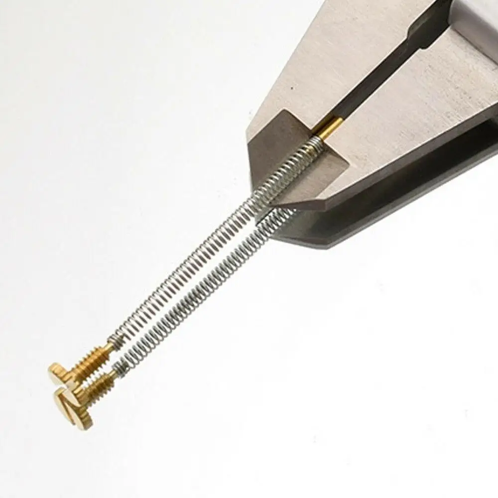 1pcs 50mm*2.5mm Universal Flint Spring Screws Suitable For Zippo Kerosene  Oil Lighter Repair Replacement Parts DIY Accessories