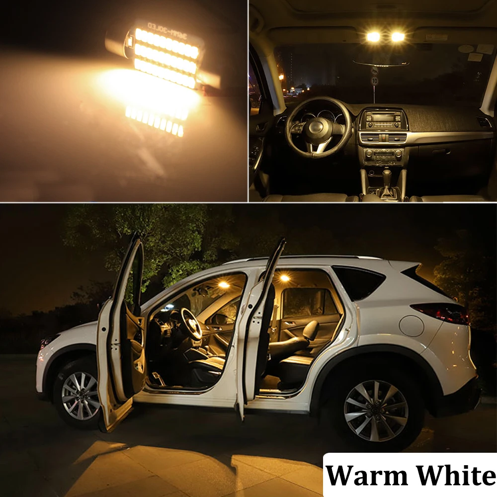 BMTxms 17 шт. Canbus для BMW 1 серия E81 E82 E87 светодиодные лампы освещения салона автомобиля