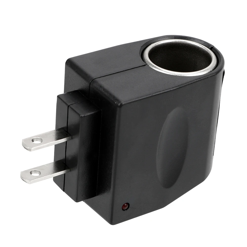 US Plug YOSOLO AC 220V To DC 12V EU US Plug Converter Car Cigarette Lighter Adapter Auto Accessories - Название цвета: US Plug