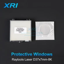 Raytools – lentille de Protection de fenêtre d'origine, pour tête de coupe BM114/8000, 115/116 W, 37x7mm, 10 pièces/lot