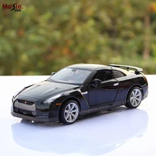 Maisto 1:24 2009NissanGT модель автомобиля из сплава, модель автомобиля, украшение автомобиля, коллекция, Подарочная игрушка