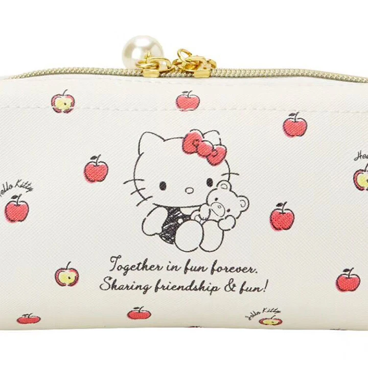 Мультфильм Sanrio, Hello Kitty с рисунками из мультфильма «My Melody Cinnamoroll тряпичный кошелек, сумочка, косметичка для макияжа Сумки Пенал для детей