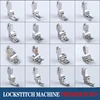 Steel Lockstitch Machine Presser Foot CR1/32 CL1/32 CR1/16 CL1/16 CR1/8 CL1/8 CR3/16 CL3/16 CR1/4 CL1/4 CR5/16 CL5/16 1
