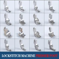 Steel Lockstitch Machine Presser Foot CR1/32 CL1/32 CR1/16 CL1/16 CR1/8 CL1/8 CR3/16 CL3/16 CR1/4 CL1/4 CR5/16 CL5/16 1
