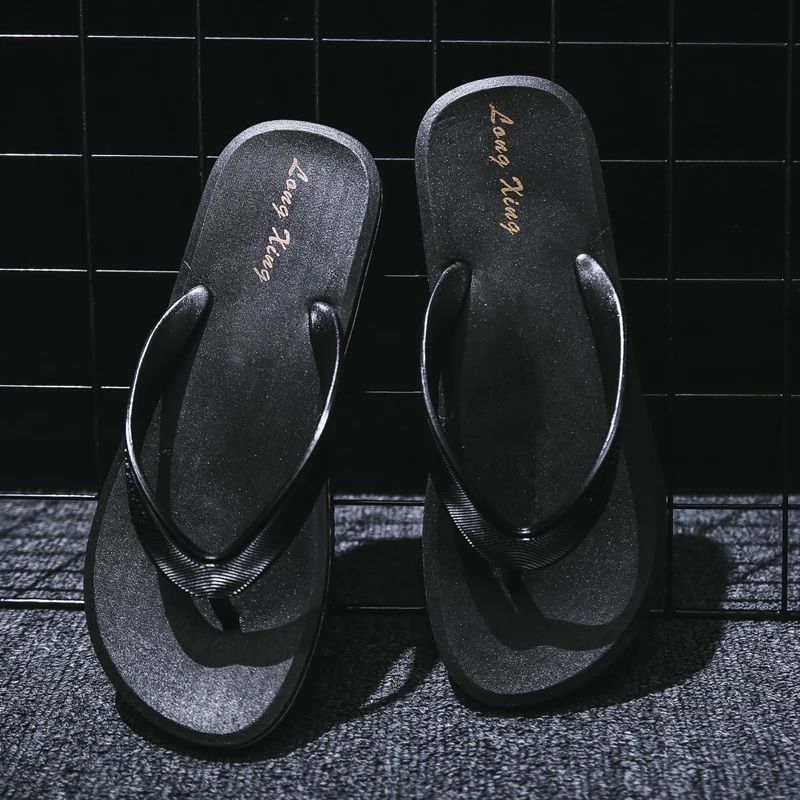 Модные мужские летние сандалии и шлепанцы Мужские сандалии тапочки EVA домашние и уличные шлепанцы Твердые плоские туфли