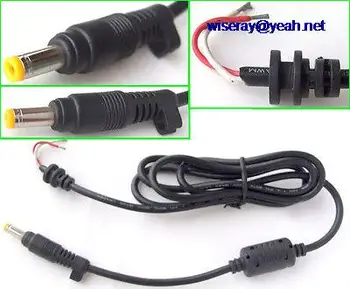 

DHL/EMS 50pcs 1.2M 4.8mmx1.7mm DC Power Plug Cord cable For Asus Sharp for HP Laptop Notebook-A7
