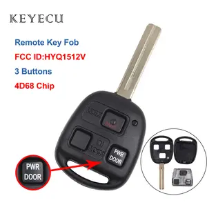 3 Buttons 314 Mhz HYQ1512V 4C Chip Keyless Entry Fob Remote Key For Lexus GS430 IS300 LS400 Auto Parts 2 Pack