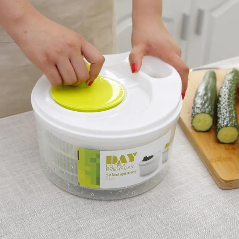 Creative vegetable spin dryer fruit dehydrator drainer salad factory