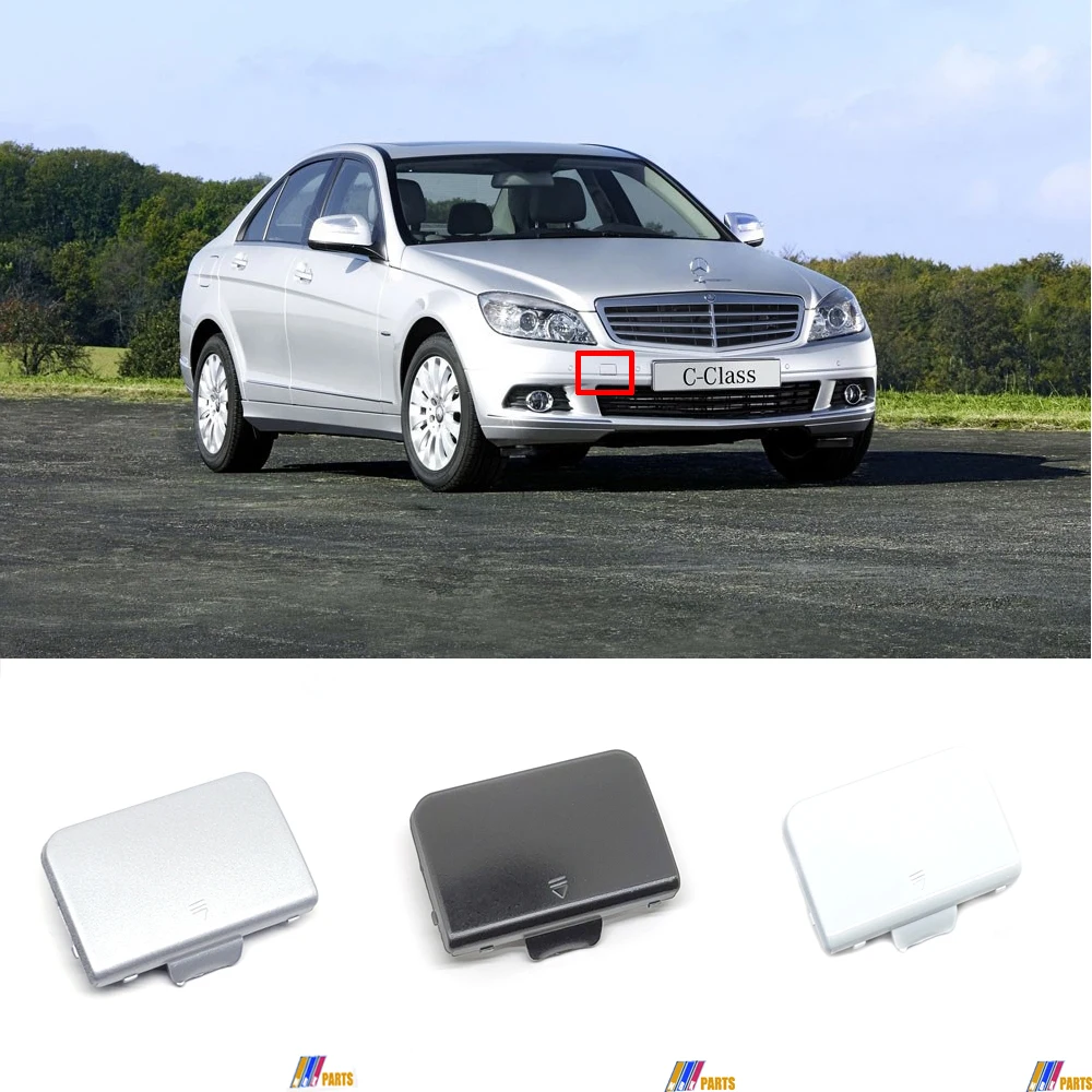 Передняя буксировочная крышка A2048850124 подходит для 07-11 Mercedes-Benz C-Class Sedan(W204) Touring(S204)180